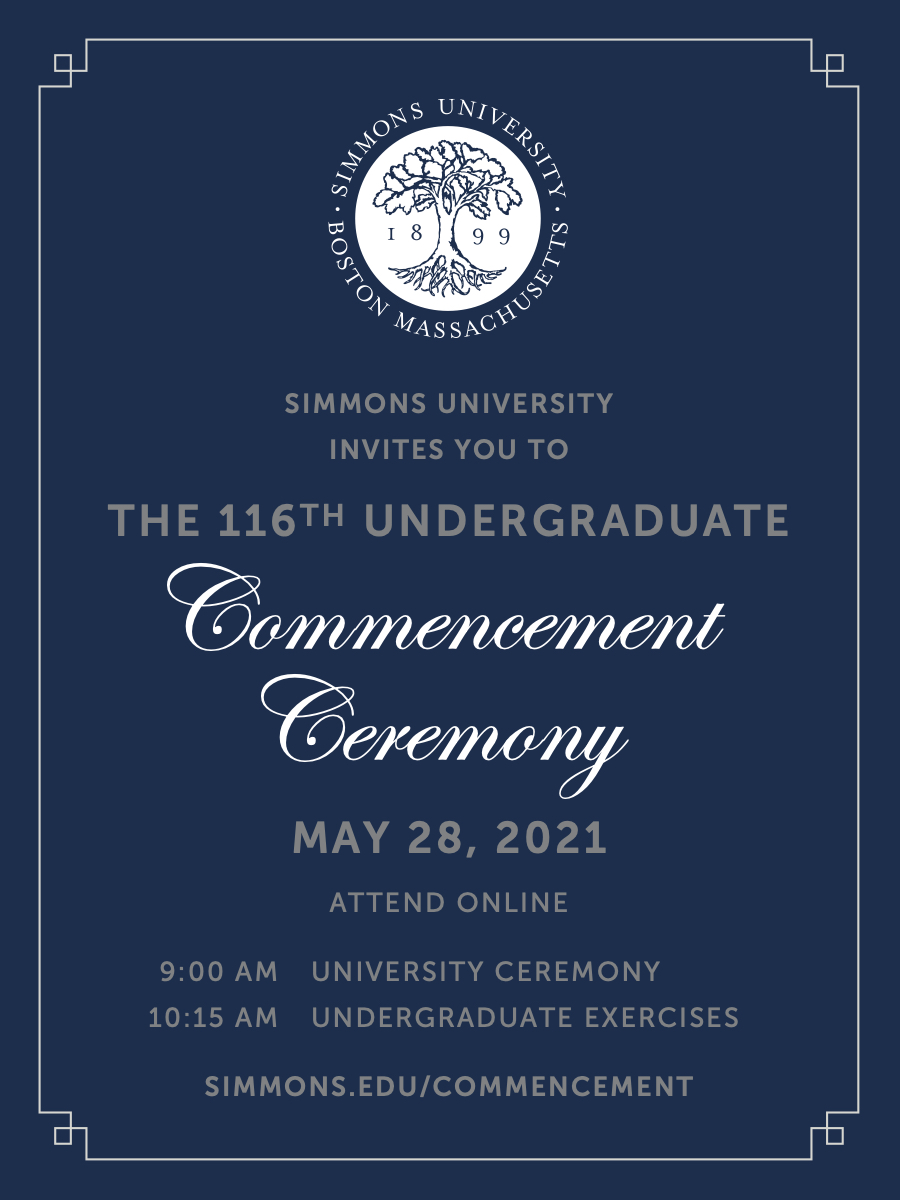 Commencement Swag | Simmons University